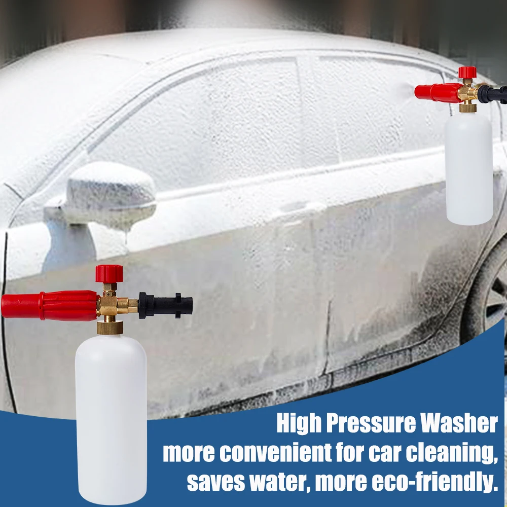 High Pressure Car Washer Snow Foam Lance Foam Generator For Karcher For Lavor For Black Decker For Nilfisk For Bosch Foam Gun