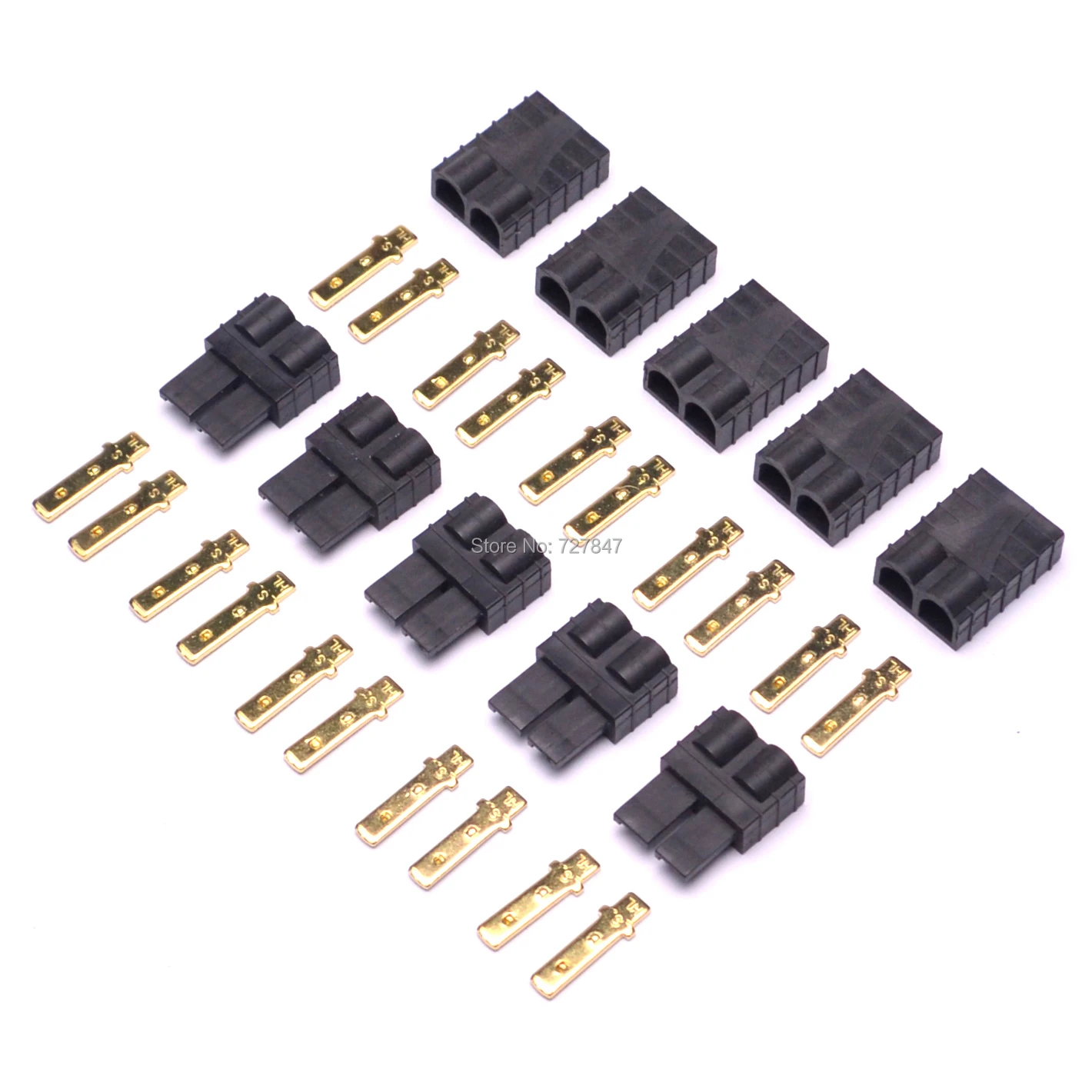 5pair / 10pair Plug Lipo / NiMh for TRX Brushless ESC Battery RC Connector