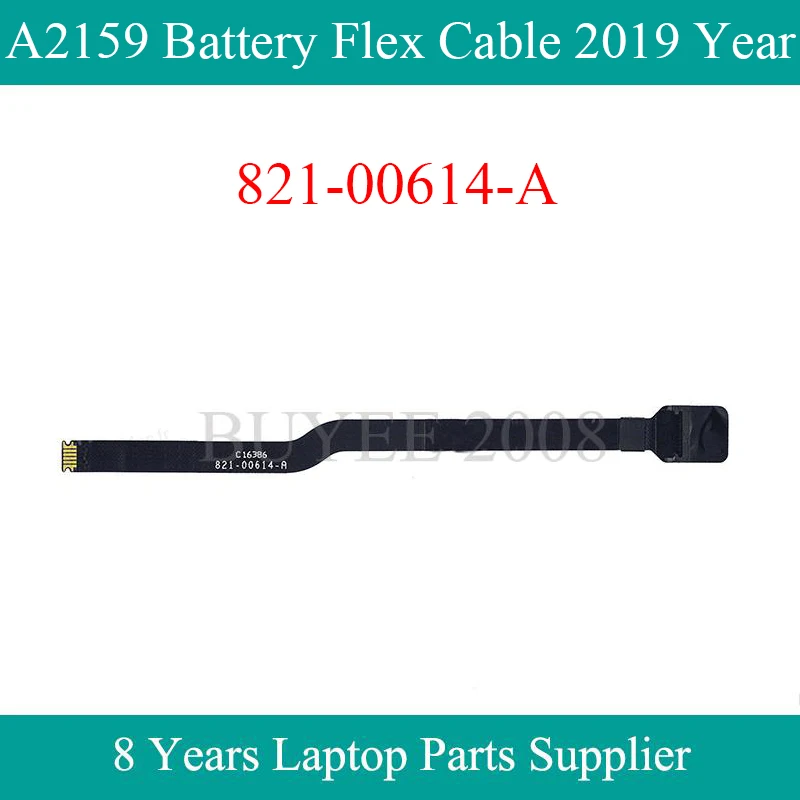 

Original New 821-00614-A For Macbook Pro 13.3" A2159 Battery Cable 2019 Year Replacement