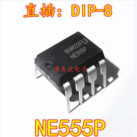 Free Shipping 100pcs NE555P NE555 DIP-8