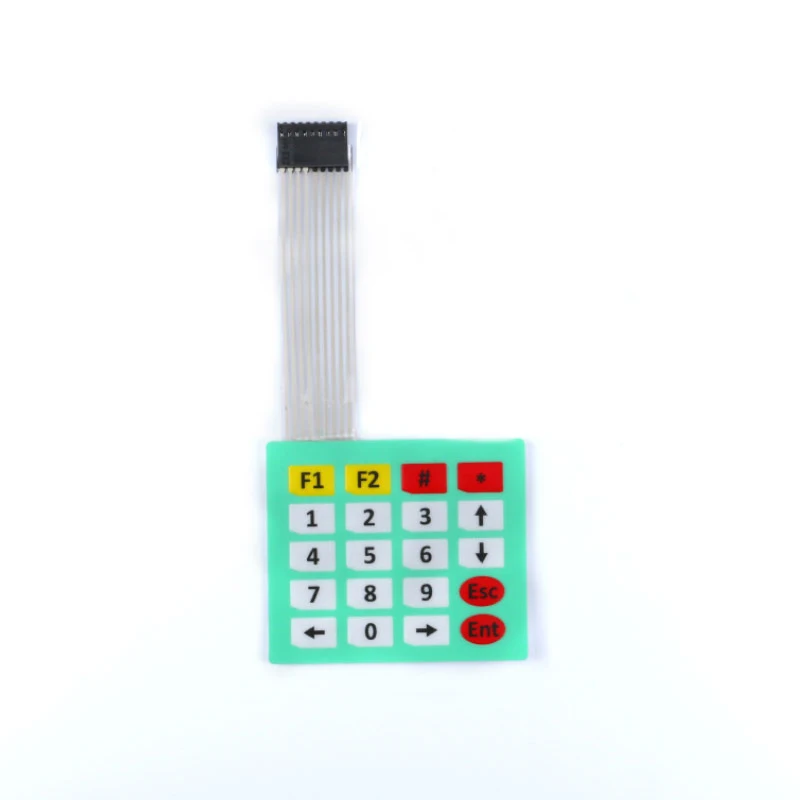 Membrane Switch Matrix Array Keyboard Keypad Control Panel Pad DIY Kit For Arduino 1 2 3 4 5 12 16 20 Key Button 3*4 4*4 4*5