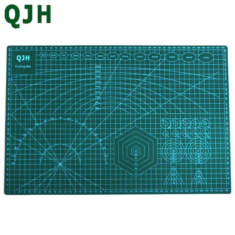 A3 Pvc Cutting Mat Double-sided Self Healing Cutting Board Fabric Leather Craft DIY  Cutting Pad Quilting Accessories 45cm*30cm