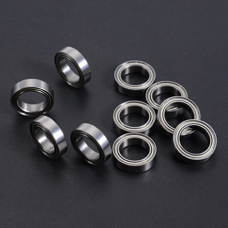 10Pcs/lots of miniature 6700Zz bearing steel metal shielded ball bearing thin-walled roller 10X15X4 mm