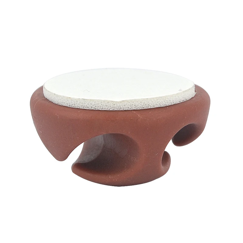 6 Pcs/lot Cable Clip Desk Tidy Organiser Wire Cord Lead USB Charger Cord Holder Organizer Holder Secure Table