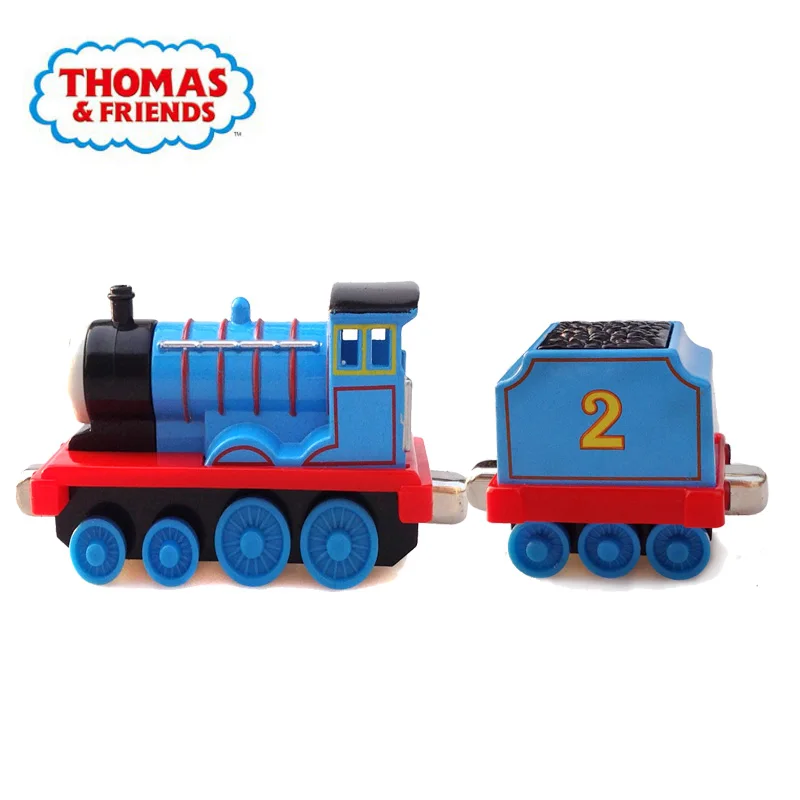 توماس والأصدقاء: 1:43 ، قاطرة مغناطيسية ، إدوارد بلو رقم 2 ، قطار وملحقات رقم 2 ، ألعاب للأولاد ، هدية عيد ميلاد #6
