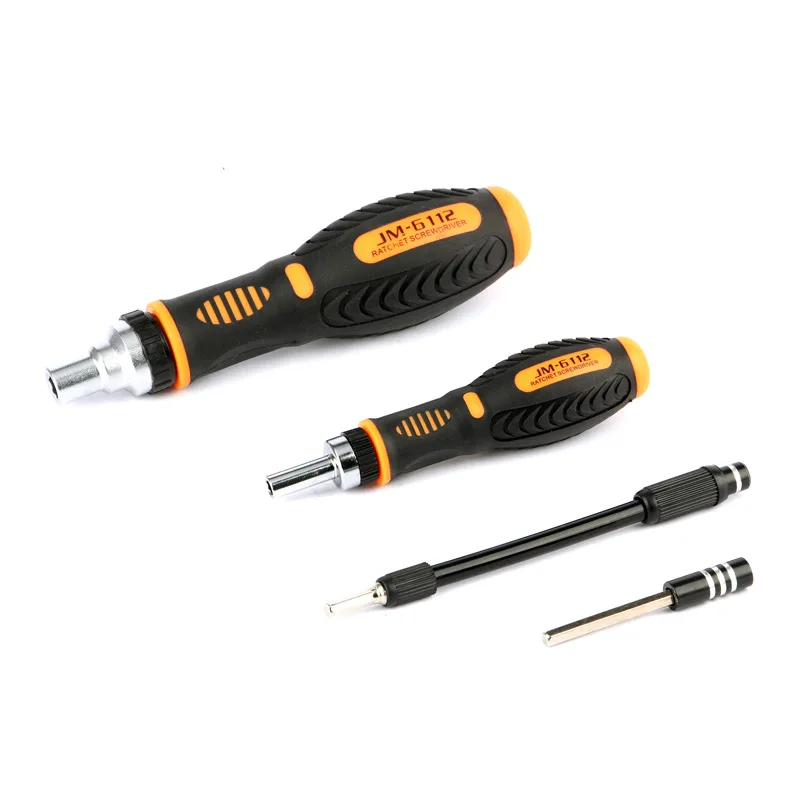 69 in 1 DIY Hand Tool Set 180 Degrees Ratchet Screwdriver set with Chrome Vanadium Bits Home Tools Portable repair tool kit