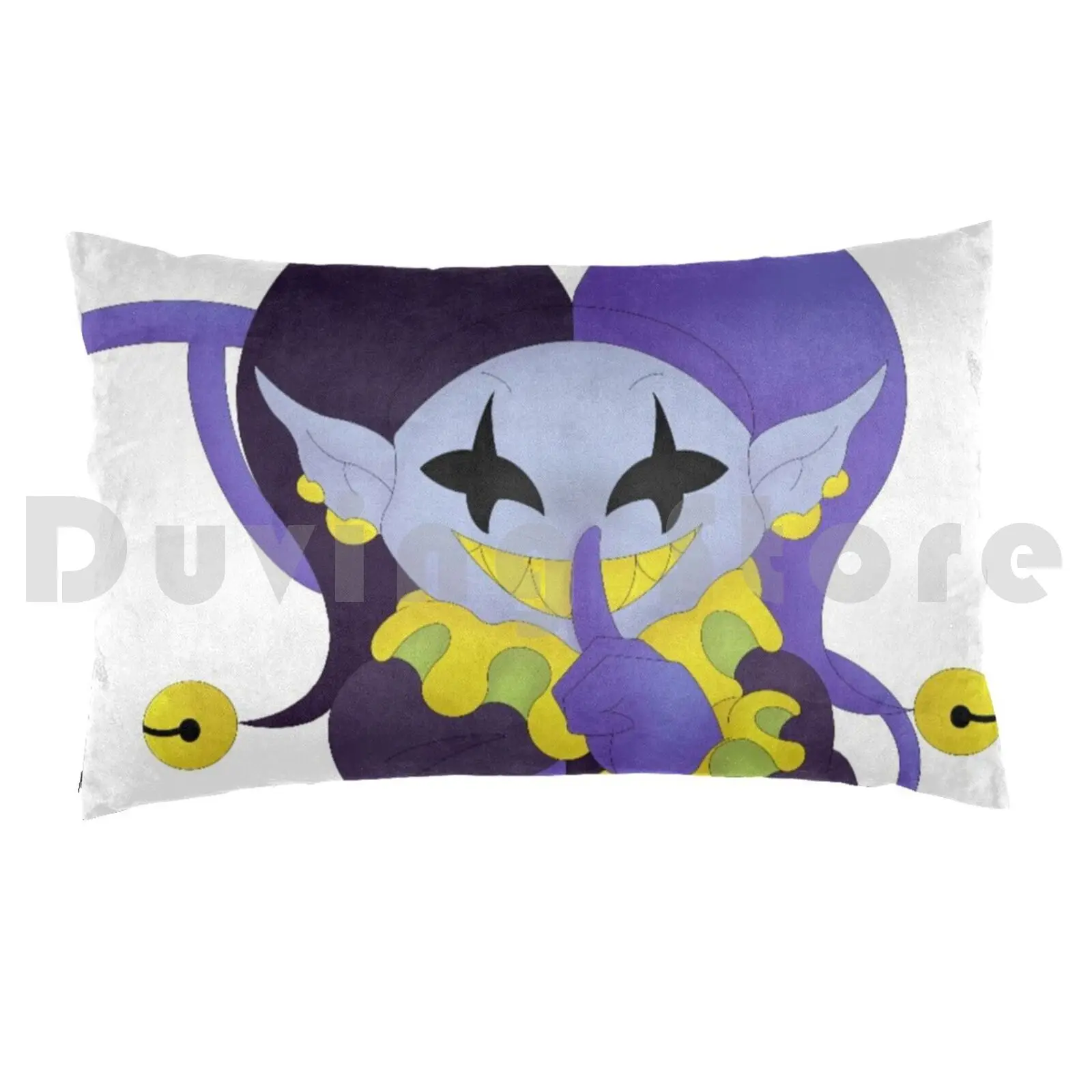 Shhhhhhh...... Pillow Case DIY 50*70 Jevil Deltarune Undertale Sans Papyrus Jevil Deltarune Seam Lancer Susie