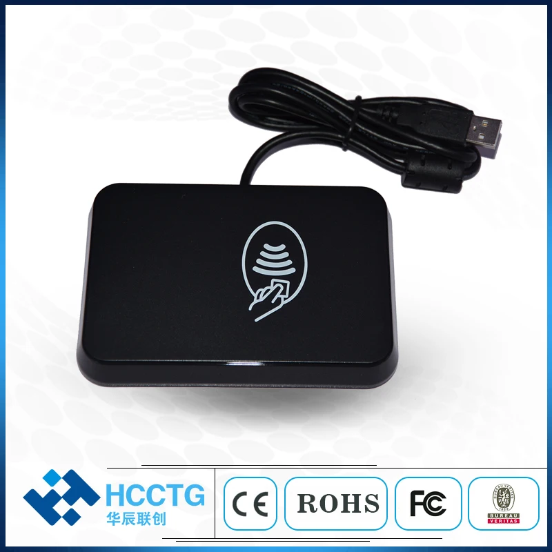 

4PSAM USB Interface 13.56Mhz NFC Smart Card Reader HD8N