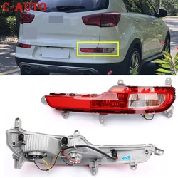 Car Left Right Rear Bumper Light For Kia Sportage 2014 2015 2016 Accessories Rear Fog Light Tail Fog Lamp Taillights car-styling
