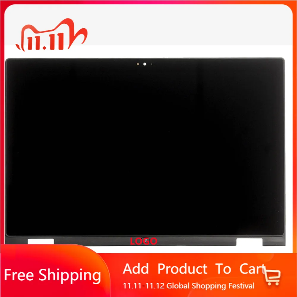 

13.3 Inch Laptop Screen For Dell Inspiron 13 7352 7353 7359 YD4WJ IPS FHD 1920*1080 Touch LCD Bezel Assembly