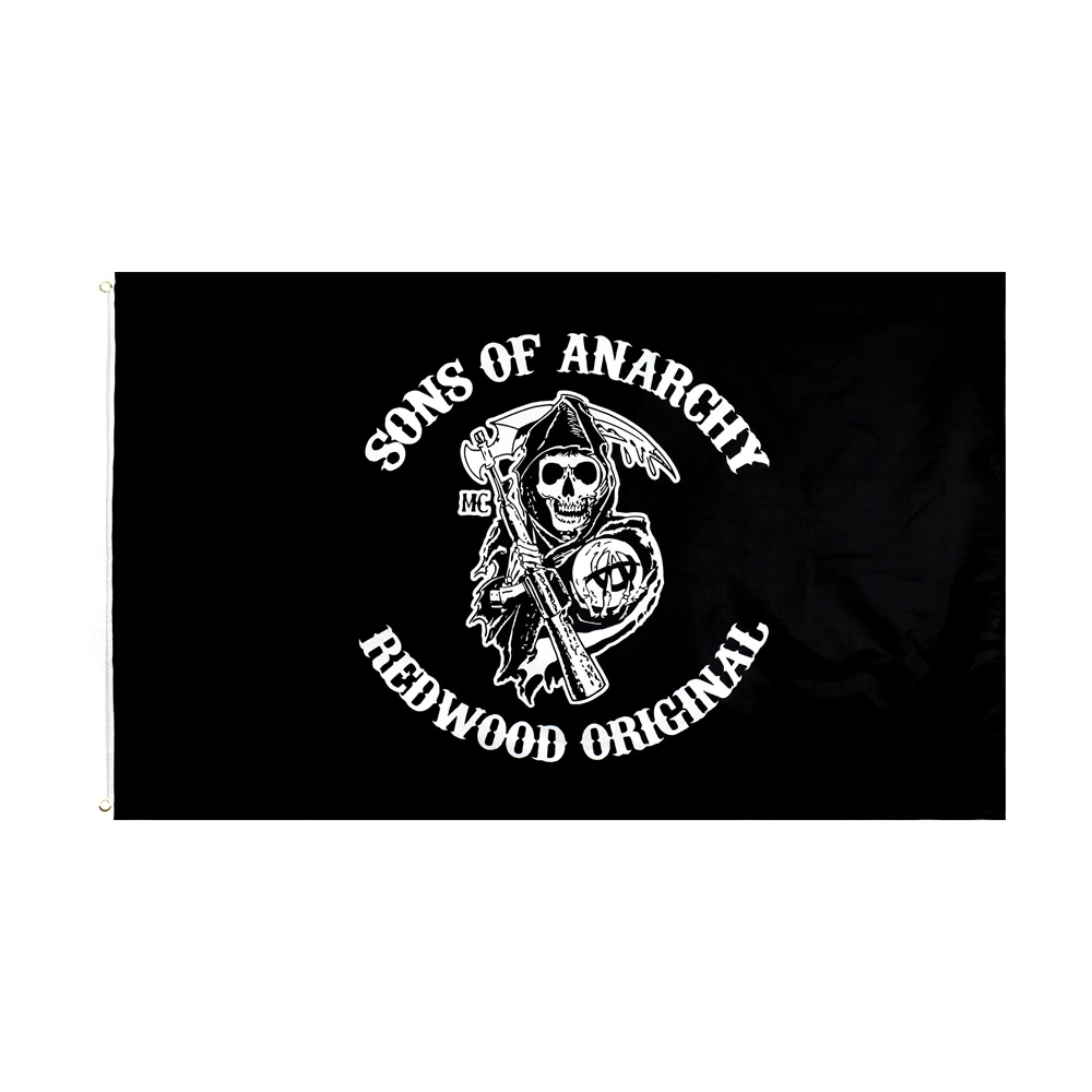 3Jflag 3x5Fts 90X150cm Sons Of Anarchy Logo Gif Flag