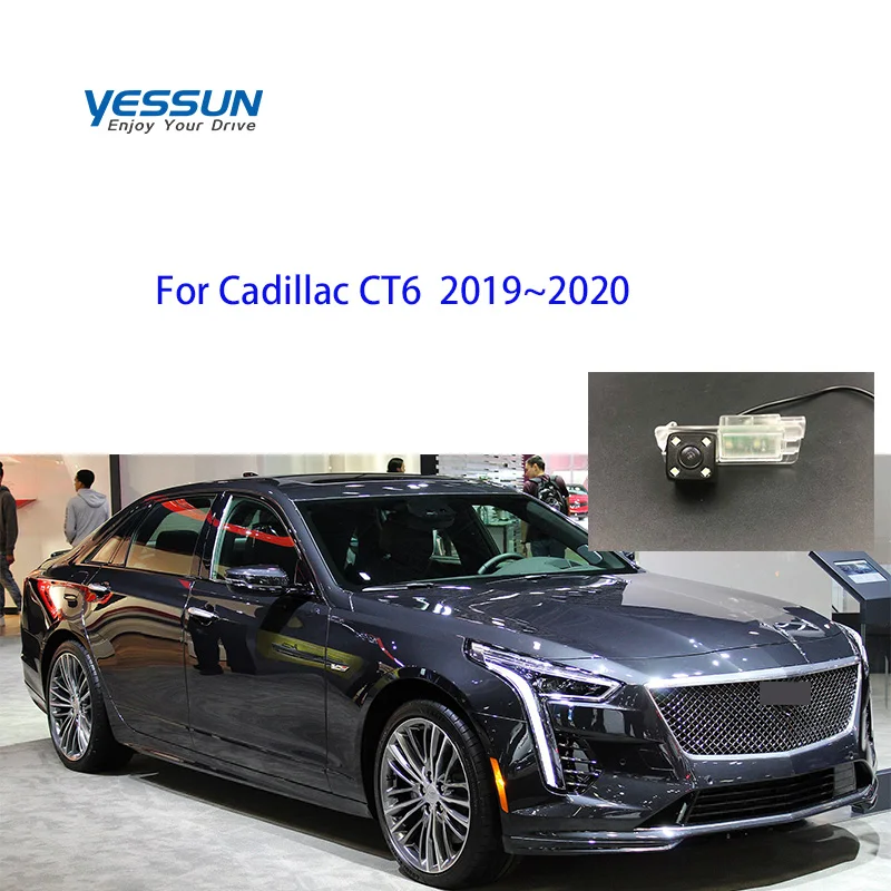 

Автомобильная камера заднего вида для Cadillac CT6 2019 2020 CCD камера заднего вида с ночным видением