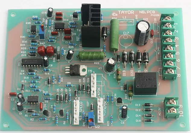 NBC Series Tap Gas Shielded Welding Control Board Green Nail Interface Circuit Board