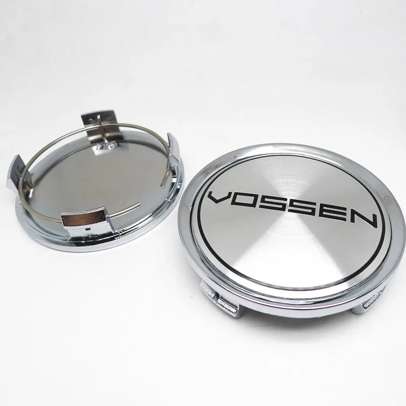 Vossen-Tapas centrales para ruedas de coche, 4 piezas, 75mm, cubierta a prueba de polvo, accesorios de estilo automático