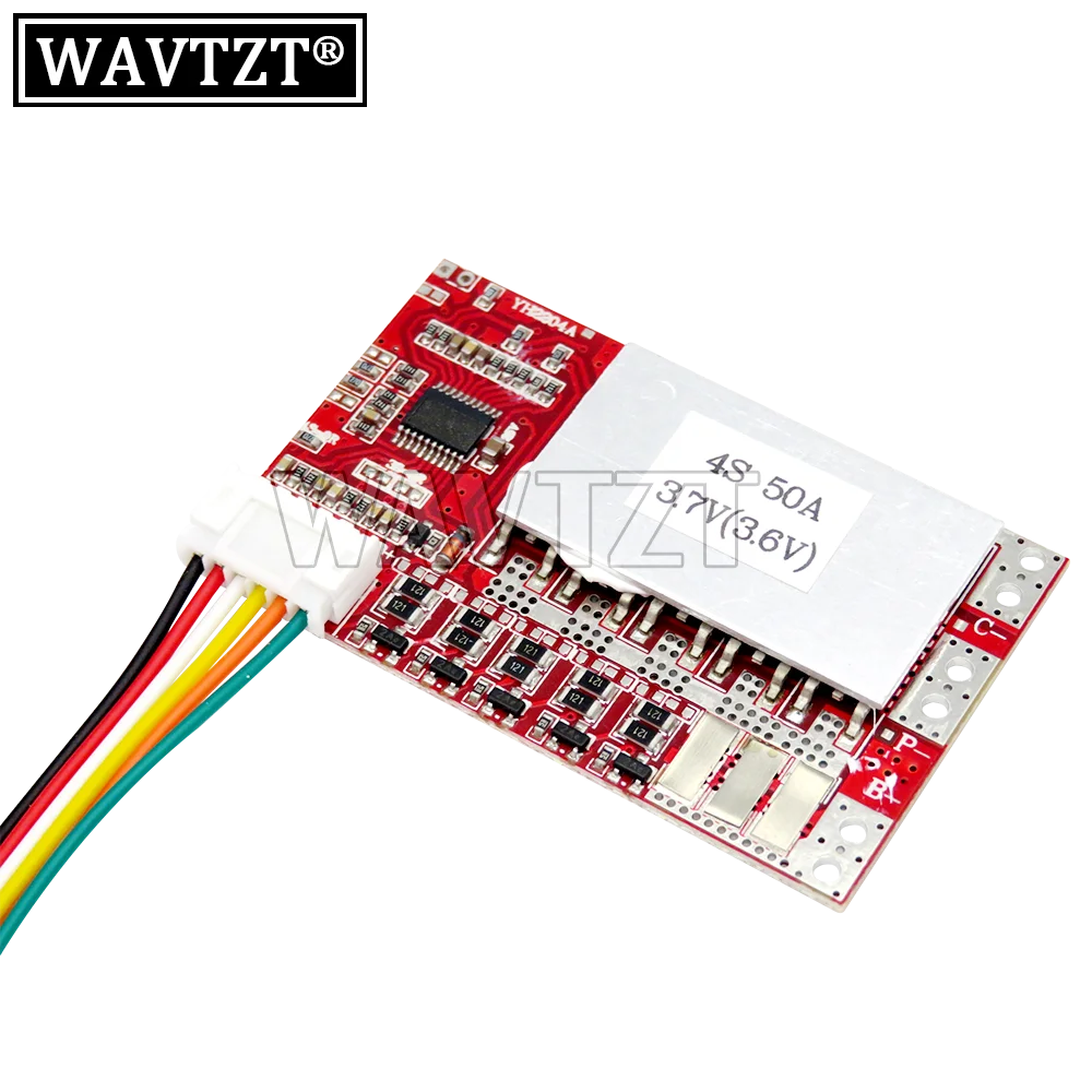 3S 4S 5S 50A BMS deska/55A 3.7V płyta zabezpieczająca baterię litową/3.2V żelazo fosforan/LiFePO4 bateria BMS płyta z balansem