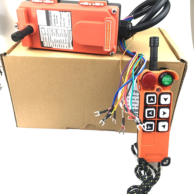 36V 220V 380V AC F21-E1 telecrane industrial radio remote controllers for cranes and hoists