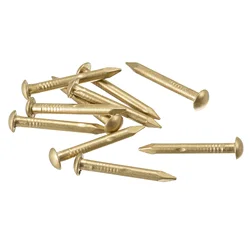 UXCELL Small Tiny Brass Nail, for DIY Pictures Wooden Boxes Household Accessories