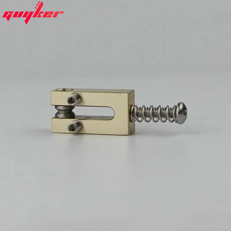 6 pcs Brass Bridge Saddles 10.5MM/10.8MM Roller Saddle Guitar Tremolo Bridges Set for ST/TL