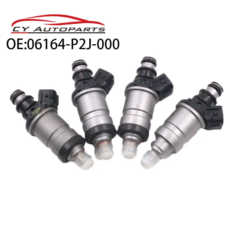 YAOPEI New 4pcs Fuel Injectors OEM 06164-P2J-000 Fit For Honda Accord Civic Odyssey Acura RL TL