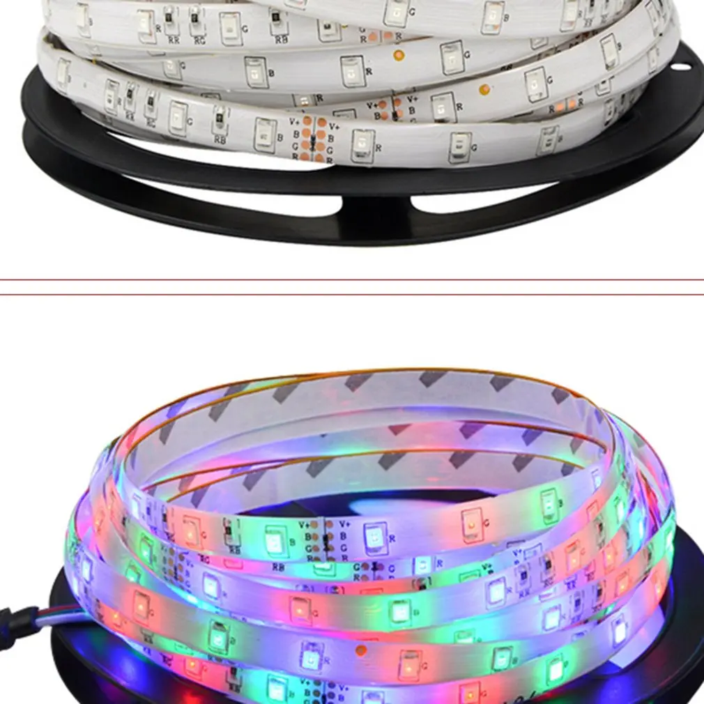 12V 5M Dream Color LED Strip Flexible Lights Chasing Light Strip  Control Waterproof Led 3528 RGB Full Color Light led Strip US
