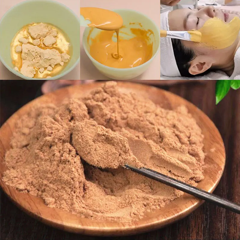 24K GOLD Active Face Mask Powder Brightening DIY SPA Anti Aging Wrinkle Treatment Facial Masks Moisturizing Gold Face Mask