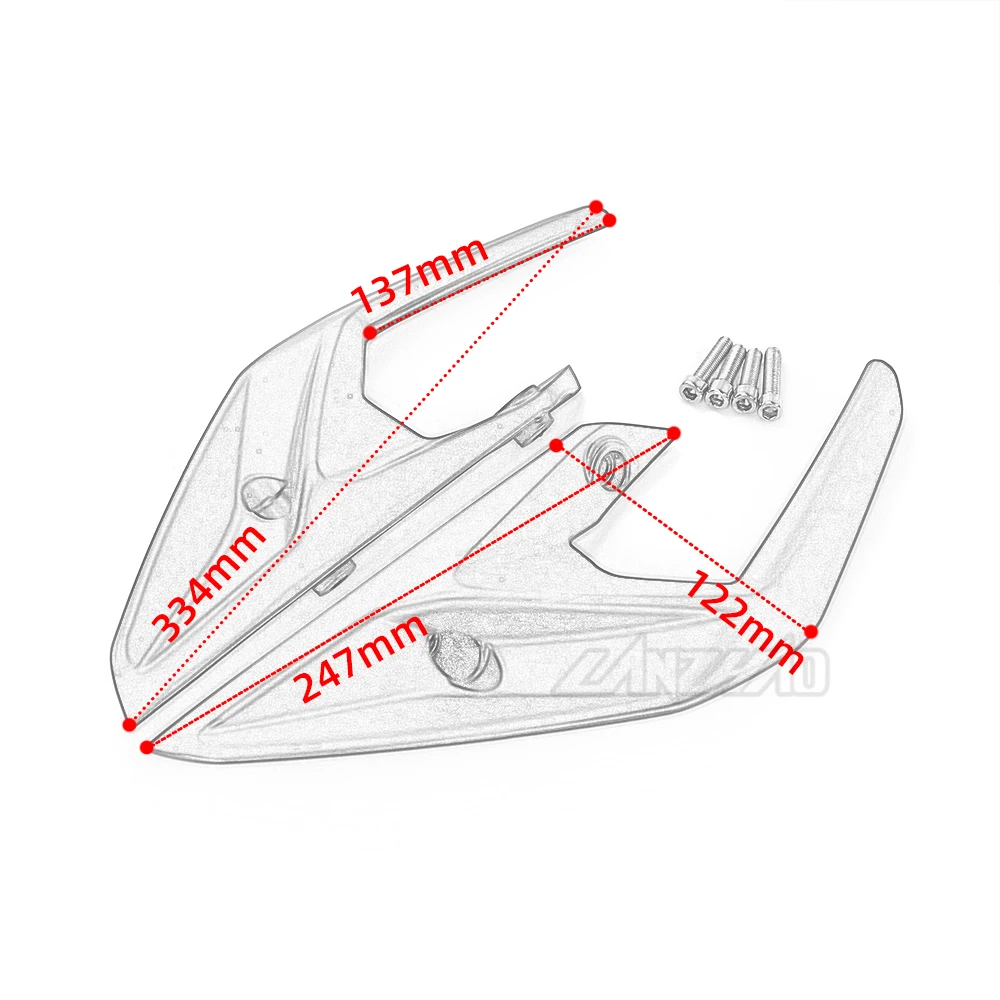 Pair Motorcycle Rear Grab Passenger Seat Handle Holder Grip Aluminum Accessory for KTM Duke 125 250 390 2017 2018 2019 2020 2021