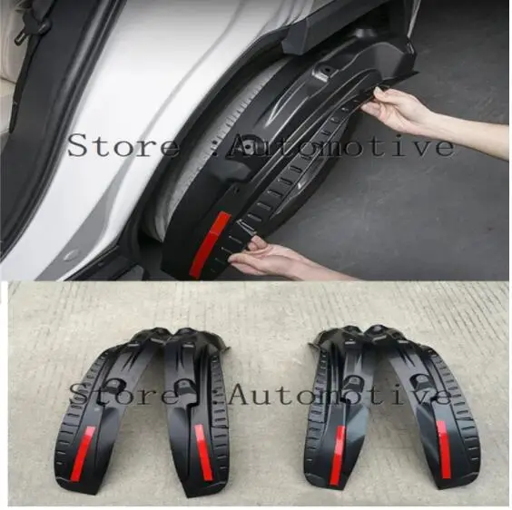 Fender Car Mudguard Refit Rear Tire Fender Special Decoration For Toyota RAV4 RAV-4 2019 2020 2021 Mudguard For 2022 RAV4 2Pcs