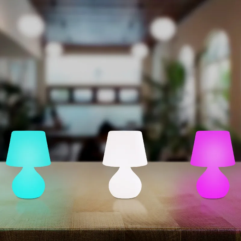 Portable USB Rechargeable LED Reading Lights Wireless LED Table Lighting Bedside Night Light LED Home Decoratoin Mood Lamps