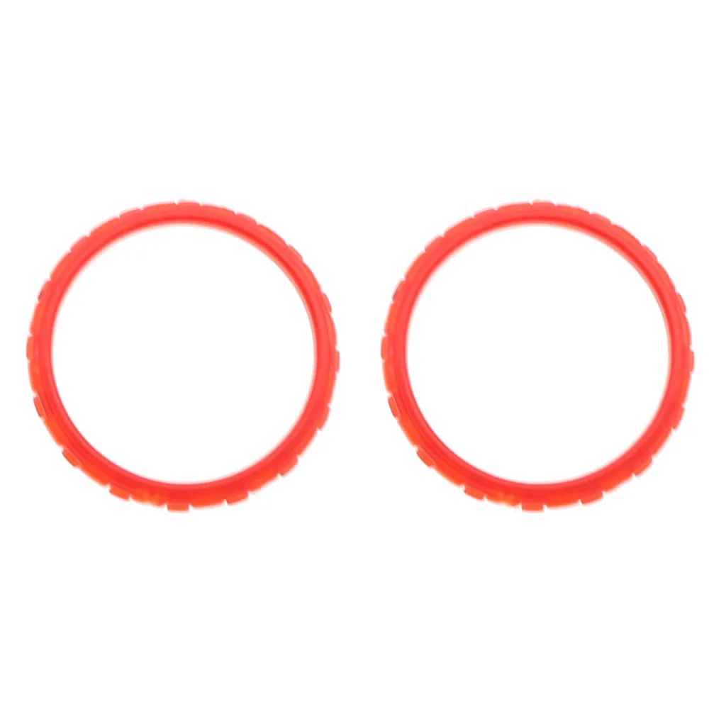 Xoxnxex 1 conjunto = 2 pçs para ps5 lidar com acento anéis substituição para ps5 controlador gamepad acessórios