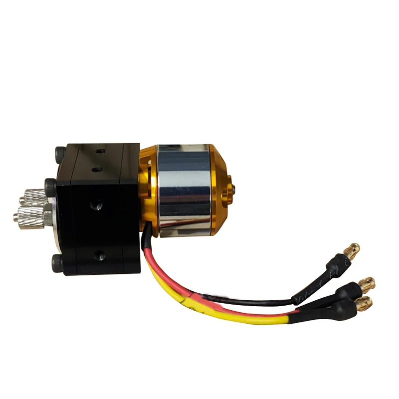 Mini RC Hydraulic Gear Pump Excavator Dump Truck Brushless Hydraulic Oil Pump with Brushless Motor