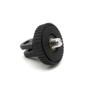 Suportes de adaptador de tripé para Go Pro Hero, Adaptador de parafuso para Go Pro Hero, 13, 12, 11, 10, 9, 8, 7, 6, 5, 4, 3, 2, 4-20, YI, 4K, SJ4000, EKEN, H9R, DBPOWER 6 principais vendas adaptador gopro - №4