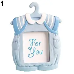 Cute Mini Dress Shape Photo Frame Baby Kids Birthday Synthetic Resin Photo Frame