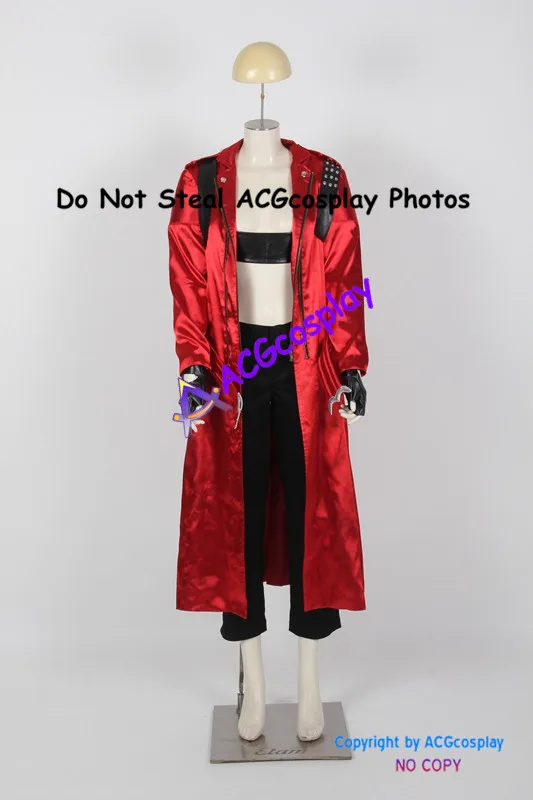 Dante Cosplay Costume include faux leather belt acgcosplay costume