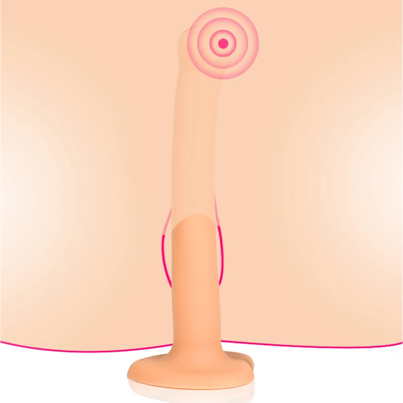 Consolador largo de silicona con ventosa para mujeres y hombres, Juguetes sexuales realistas, gran tapón Anal, Vaginal, punto G, masturbación