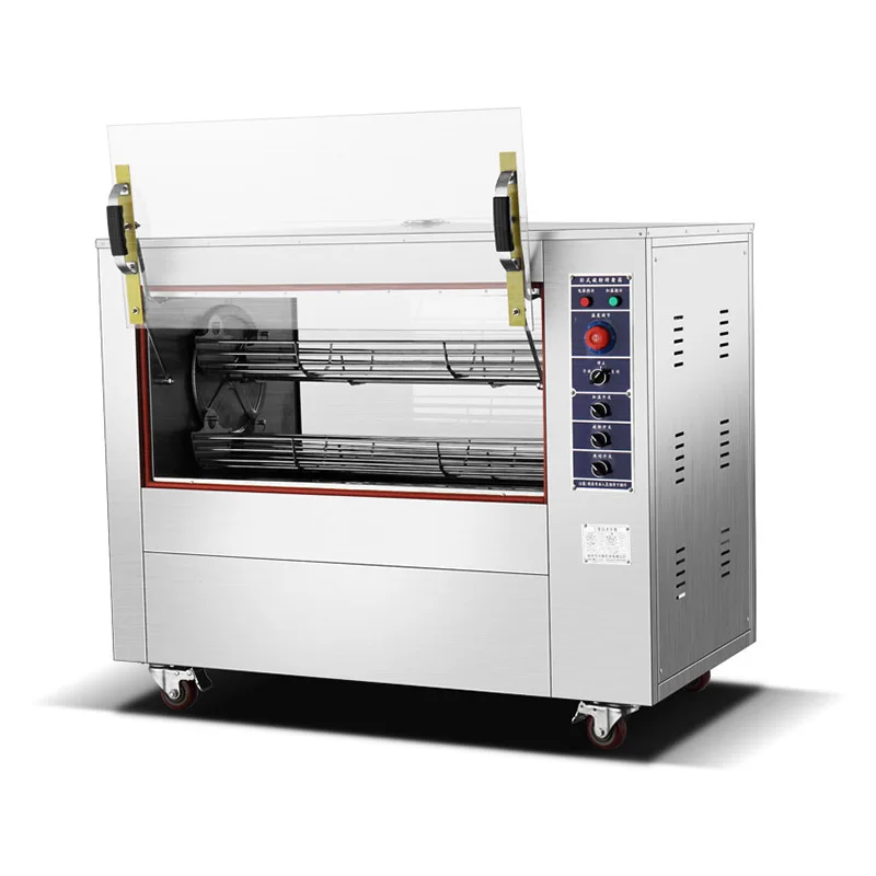 

Commercial Horizontal Oven Roasting Poultry Box Automatic Temperature Control Electric Oven Chicken Skeleton