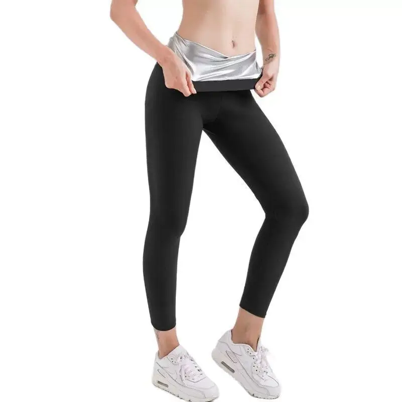 

Body Shaper Pants Sauna Shapers Hot Sweat Sauna Effect Slimming Pants Fitness Short Shapewear Workout Gym Leggings Fitness Pants