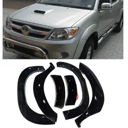 EXTERIOR PICKUP AUTO ACCESSORIES Fender Flare ABS Wheel Arch Fender Flares FIT FOR HILUX VIGO 2006-2011 PICKUP CAR FENDER FLARE