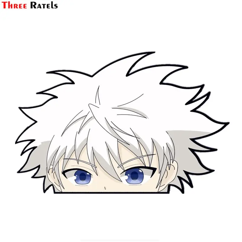 

Three Ratels FC429-B killua hunter peeker cartoon 3D Stickers for car anime notebook decal