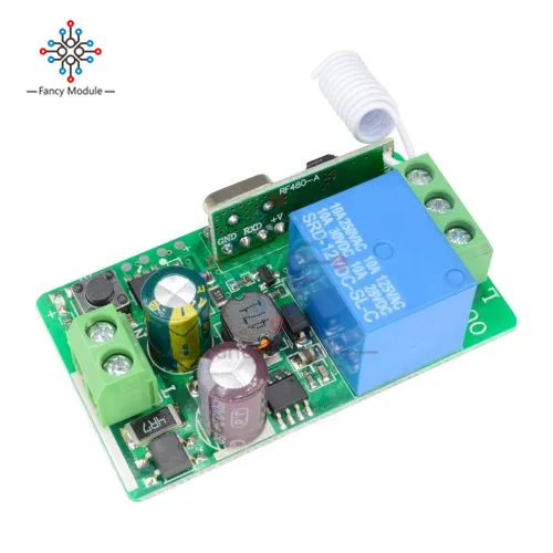 AC220V Relay Switch Module RF Remote Control Switch 315/433MHz 1CH Remote Transmitter RF Relay Receiver Transmitter Module