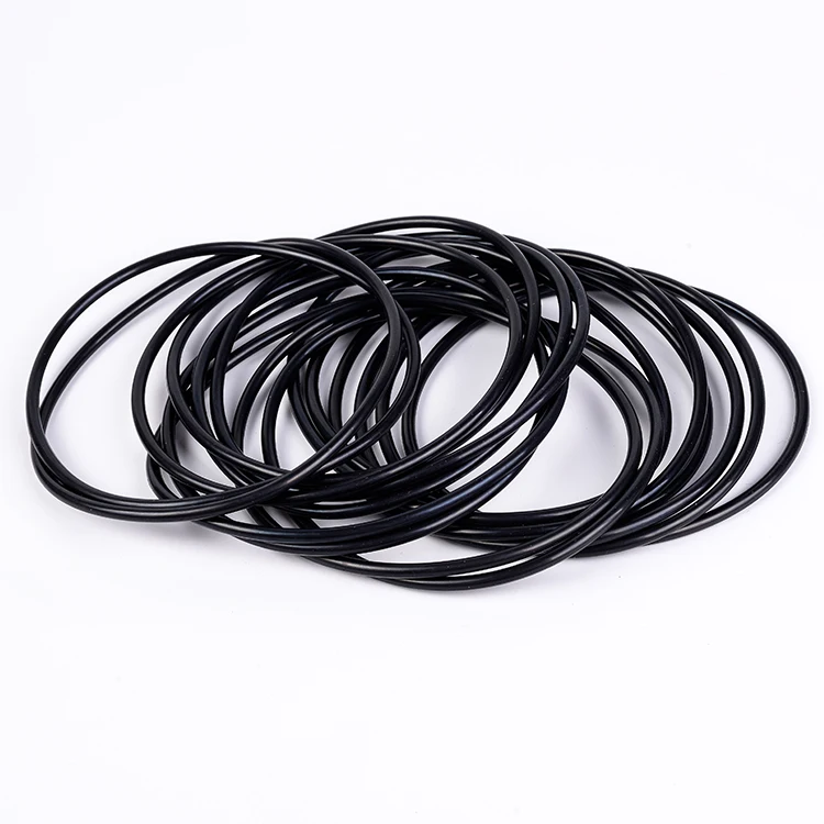 50pcs Black O RingCS1 2 3 4mm OD5mm ~ 80mm NBR Automobile Nitrile Rubber Round O Type Corrosion Oil Resistant Seal Washe