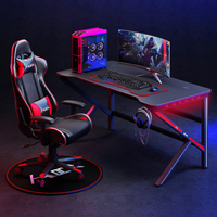 Gaming Chair Table Desktop Computer Silla Gamer Desk Cross Border Esports Cadeira Gamer Full Set Of Competitive Laptop Stand