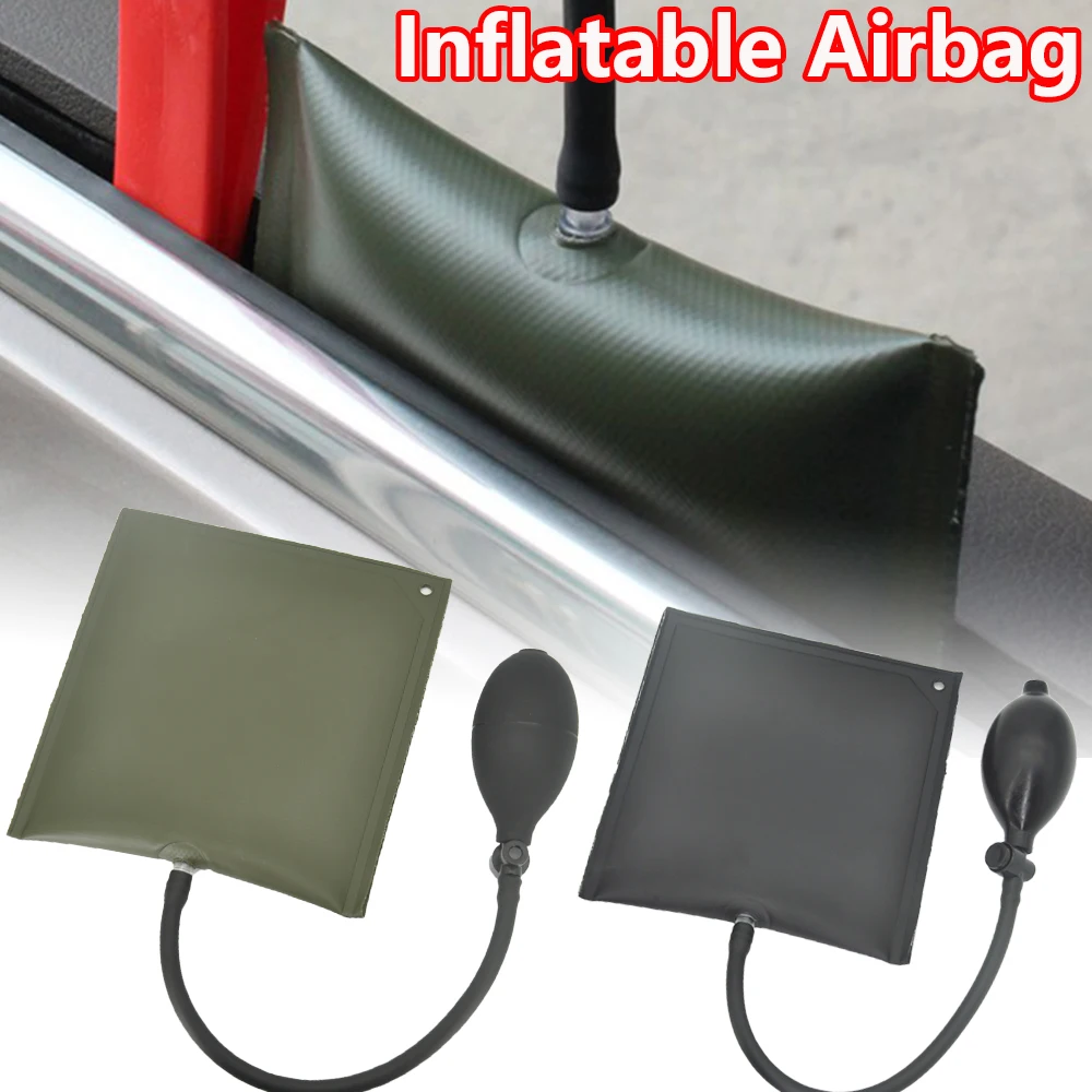 

Car Door Opener Airbag Cushioned Hand Pump Air Wedge Inflatable Diagnostic Repair Tool Powerful Shim Max Load 300 Kg Pressure