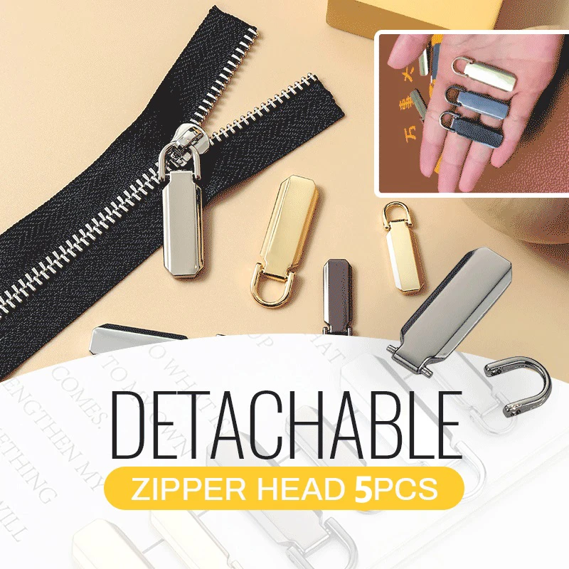 3 #5 # odpinany suwak głowy Pull wymiana cynku aluminiowy uchwyt Mend Fixer natychmiastowy zamek Tab naprawy buty płaszcz torebka kurtka