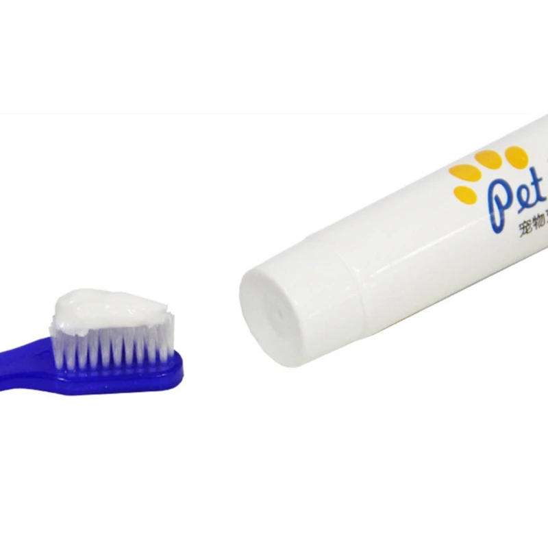Artykuły czyszczenie zębów dla psów, zdrowa pasta do zębów dla czyszczenie jamy ustnej i zwierząt domowych szczoteczka do zębów pasta do zębów