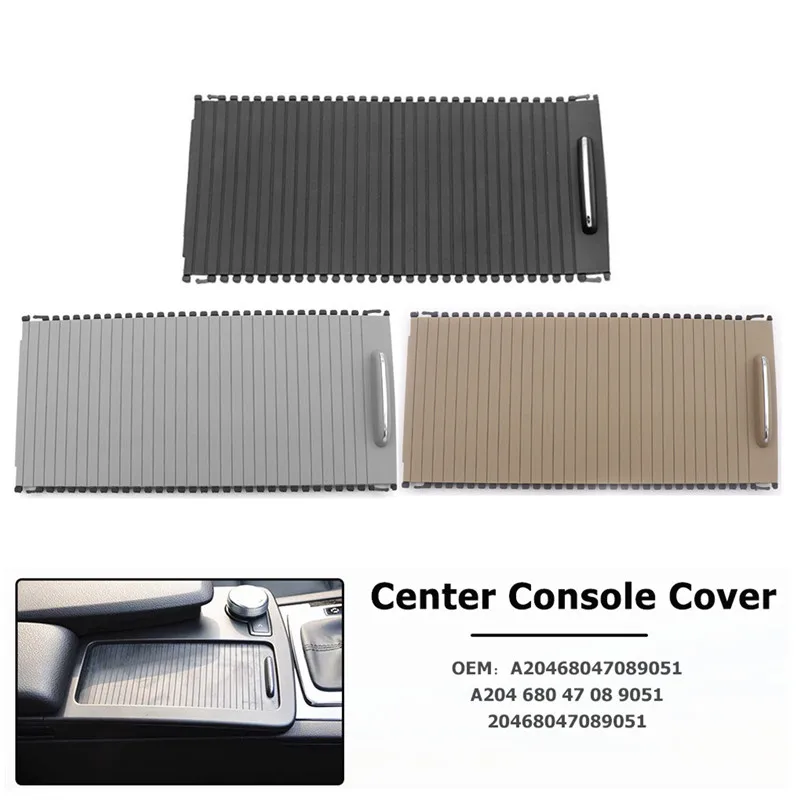 Auto Middenconsole Cover Slide Roller Blind A20468047089051 Voor Benz C Klasse W204 S204 E Klasse W212 S212