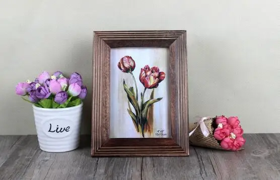 New solid wood photo frame 6 