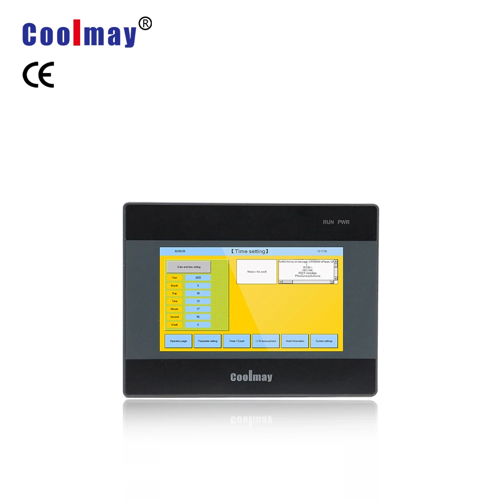 4.3 inch TK6043FH HMI touch screen lcd panel 480*272 resolution industrial control monitor cnc controller