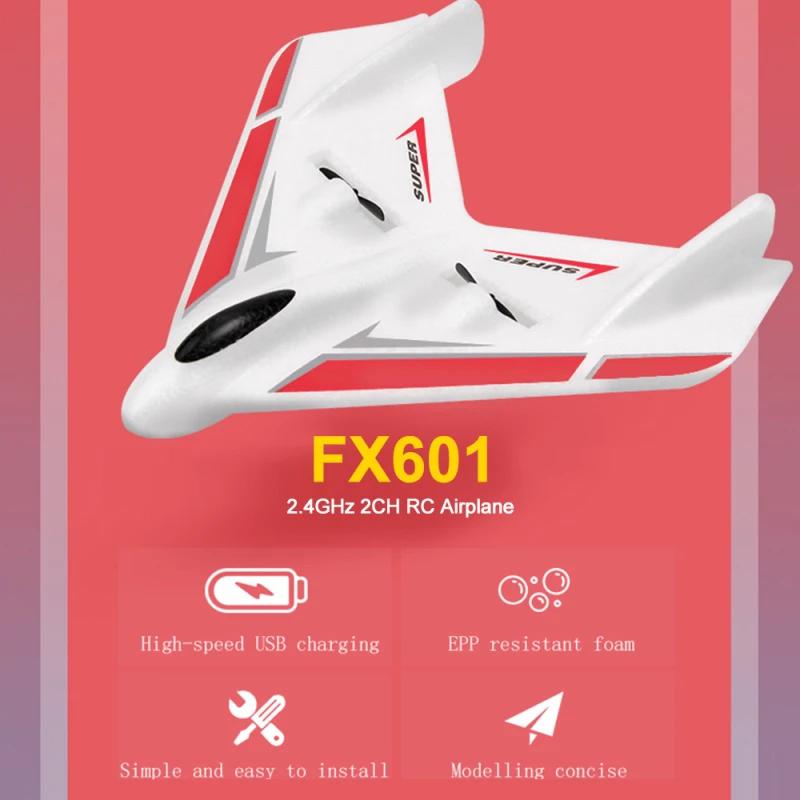 25CM Delta Wing Remote Control Airplane EPP Material 120M Control Distance 10Mins Endure USB Charging Electric RC Toy For Novice