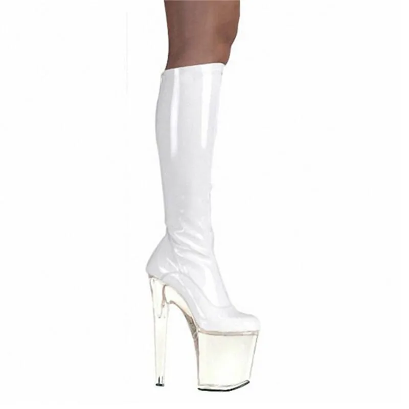 High Boots New pattern Fashion boots Famous brand Women\'s Boots High Quality Motorcycle boots 20CM Stiletto heels 3-15 BBZAI