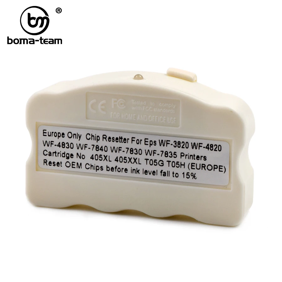 Europe 405XL 405XXL T405 T405XL T05G T05H Chip Resetter For Epson WF-3820 4820 4830 WF-7840 WF-7830 WF-7835 Printers